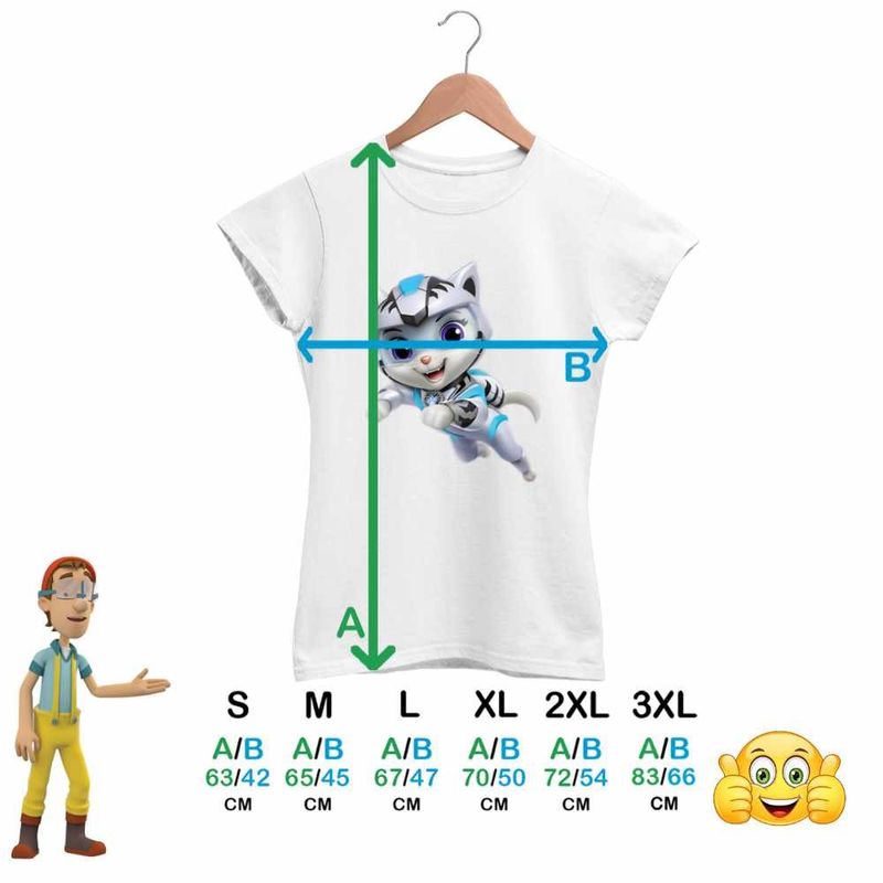 Fashion, accesorii si bijuterii - Femei - Imbracaminte femei - Tricouri si topuri femei - Tricou Femei Paw Patrol Cat Pack Rory Patrula Catelusilor, alb, marime M - Infinity.ro