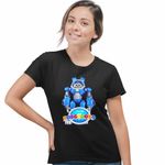 Fashion, accesorii si bijuterii - Femei - Imbracaminte femei - Tricouri si topuri femei - Tricou Femei Robogobo Booster Robosuit, negru, marime 2XL - Infinity.ro