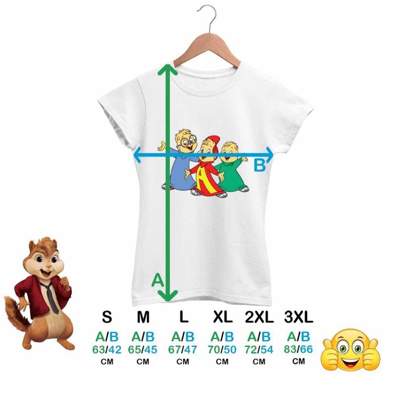 Fashion, accesorii si bijuterii - Femei - Imbracaminte femei - Tricouri si topuri femei - Tricou Femei Alvin Aventuri Alvinnn Veveritele, alb, marime L - Infinity.ro