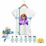Fashion, accesorii si bijuterii - Femei - Imbracaminte femei - Tricouri si topuri femei - Tricou Femei Printesa Sofia the First, alb, marime L - Infinity.ro