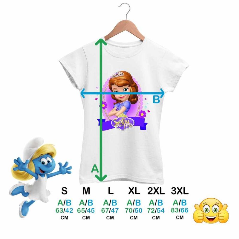 Fashion, accesorii si bijuterii - Femei - Imbracaminte femei - Tricouri si topuri femei - Tricou Femei Printesa Sofia the First, alb, marime L - Infinity.ro