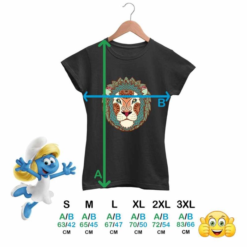 Fashion, accesorii si bijuterii - Femei - Imbracaminte femei - Tricouri si topuri femei - Tricou Femei Leu Zodiac Horoscop Leo Mandala Astrologie, negru, marime S - Infinity.ro