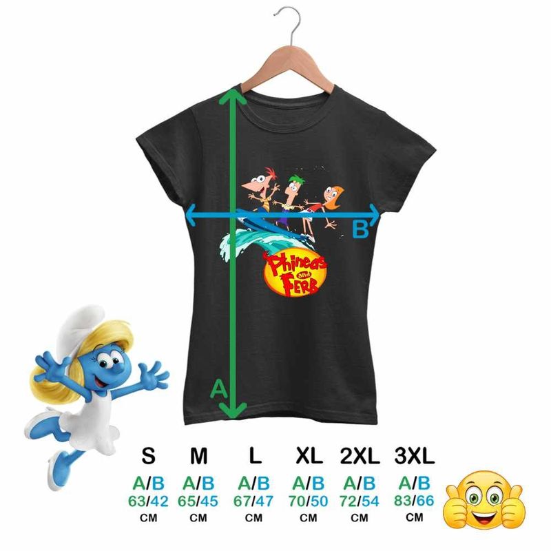 Fashion, accesorii si bijuterii - Femei - Imbracaminte femei - Tricouri si topuri femei - Tricou Femei Phineas Ferb Candace Surf Vacanta, negru, marime S - Infinity.ro