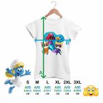 Fashion, accesorii si bijuterii - Femei - Imbracaminte femei - Tricouri si topuri femei - Tricou Femei Super Pisicute Ghem Sclipi Ariel Mica Sirena, alb, marime S - Infinity.ro