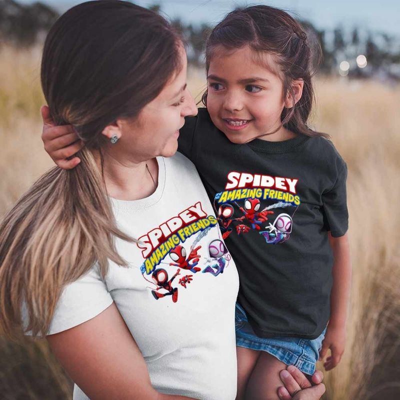 Fashion, accesorii si bijuterii - Femei - Imbracaminte femei - Tricouri si topuri femei - Tricou Femei Spin Paienjenel Fantoma Paianjen Spidey, negru, marime L - Infinity.ro