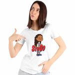 Fashion, accesorii si bijuterii - Femei - Imbracaminte femei - Tricouri si topuri femei - Tricou Femei StuGo Francis Consiliu Elevi, alb, marime M - Infinity.ro