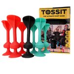 Sport si Outdoor - Alte sporturi - Board-uri si accesorii darts - Joc de Darts cu Ventuze, Tossit, set de 7, rosu-turcoaz - Infinity.ro