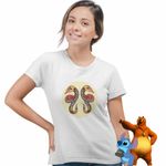 Fashion, accesorii si bijuterii - Femei - Imbracaminte femei - Tricouri si topuri femei - Tricou Femei Gemeni Zodiac Horoscop Gemini Mandala Astrologie Serpi, alb, marime L - Infinity.ro