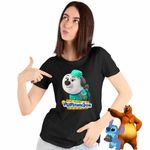Fashion, accesorii si bijuterii - Femei - Imbracaminte femei - Tricouri si topuri femei - Tricou Femei Pupstruction Luna Catelusi Constructori Meseriasi, negru, marime L - Infinity.ro