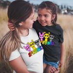Fashion, accesorii si bijuterii - Femei - Imbracaminte femei - Tricouri si topuri femei - Tricou Femei Sprunki Music Game, negru, marime M - Infinity.ro