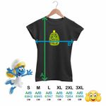Fashion, accesorii si bijuterii - Femei - Imbracaminte femei - Tricouri si topuri femei - Tricou Femei Squishmallows Brad Craciun Decembrie, negru, marime M - Infinity.ro