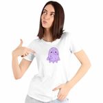 Fashion, accesorii si bijuterii - Femei - Imbracaminte femei - Tricouri si topuri femei - Tricou Femei Squishmallows Caracatita, alb, marime L - Infinity.ro