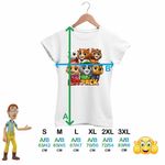 Fashion, accesorii si bijuterii - Femei - Imbracaminte femei - Tricouri si topuri femei - Tricou Femei Paw Patrol Cat Pack Patrula Catelusilor, alb, marime 3XL - Infinity.ro