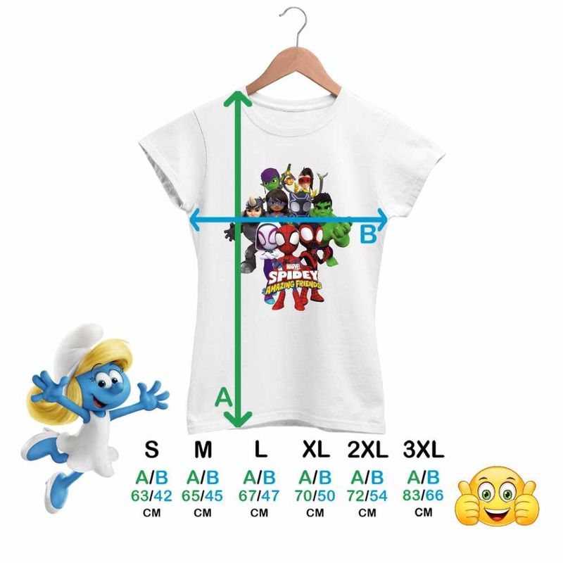 Fashion, accesorii si bijuterii - Femei - Imbracaminte femei - Tricouri si topuri femei - Tricou Femei Paienjenelul Marvel si prietenii lui uimitori, alb, marime 3XL - Infinity.ro