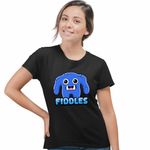 Fashion, accesorii si bijuterii - Femei - Imbracaminte femei - Tricouri si topuri femei - Tricou Femei Banban Fiddles Gradinita, negru, marime S - Infinity.ro
