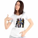 Fashion, accesorii si bijuterii - Femei - Imbracaminte femei - Tricouri si topuri femei - Tricou Femei Danger Force Toata Echipa, alb, marime XL - Infinity.ro