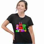 Fashion, accesorii si bijuterii - Femei - Imbracaminte femei - Tricouri si topuri femei - Tricou Femei Opila Banban Jumbo, negru, marime S - Infinity.ro