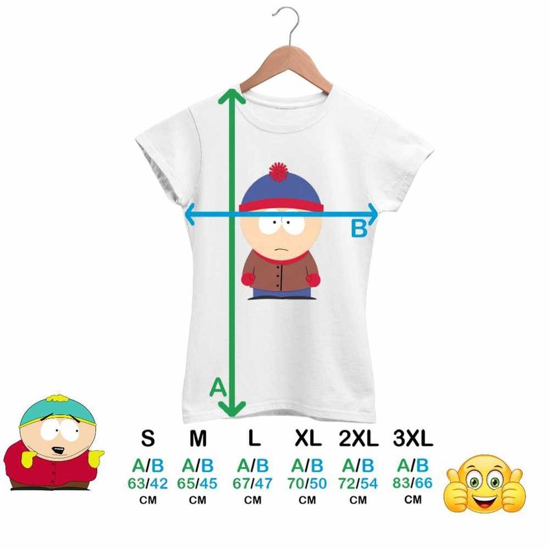 Fashion, accesorii si bijuterii - Femei - Imbracaminte femei - Tricouri si topuri femei - Tricou Femei South Park Stan Marsh, alb, marime L - Infinity.ro