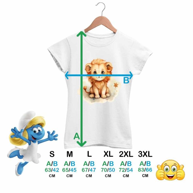 Fashion, accesorii si bijuterii - Femei - Imbracaminte femei - Tricouri si topuri femei - Tricou Femei Leu Baby Zodiac Horoscop Leo Astrologie, alb, marime 3XL - Infinity.ro