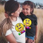 Fashion, accesorii si bijuterii - Femei - Imbracaminte femei - Tricouri si topuri femei - Tricou Femei Gradina lui Banban Yellow Mars, negru, marime L - Infinity.ro