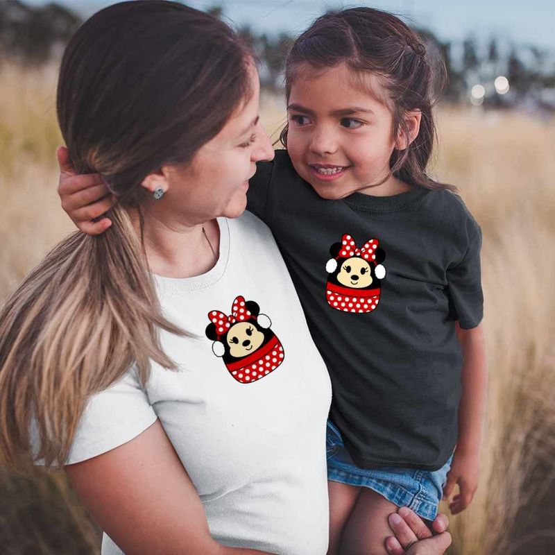 Fashion, accesorii si bijuterii - Femei - Imbracaminte femei - Tricouri si topuri femei - Tricou Femei Squishmallows Minnie Mickey Mouse, negru, marime 2XL - Infinity.ro