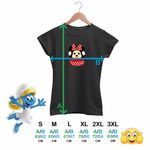 Fashion, accesorii si bijuterii - Femei - Imbracaminte femei - Tricouri si topuri femei - Tricou Femei Squishmallows Minnie Mickey Mouse, negru, marime 2XL - Infinity.ro