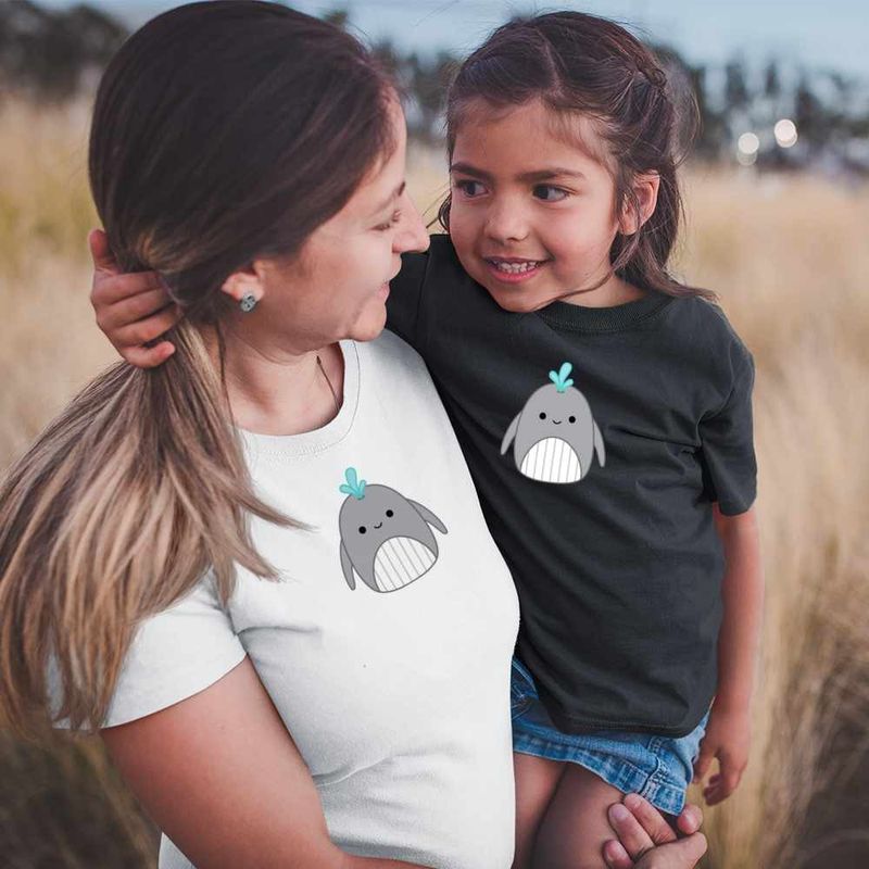 Fashion, accesorii si bijuterii - Femei - Imbracaminte femei - Tricouri si topuri femei - Tricou Femei Squishmallows Balena Squis, negru, marime 2XL - Infinity.ro