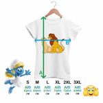 Fashion, accesorii si bijuterii - Femei - Imbracaminte femei - Tricouri si topuri femei - Tricou Femei Mufasa Sarabi Lion King, alb, marime XL - Infinity.ro