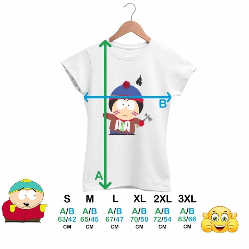 Fashion, accesorii si bijuterii - Femei - Imbracaminte femei - Tricouri si topuri femei - Tricou Femei South Park Stan of the Many Moons, alb, marime 3XL - Infinity.ro