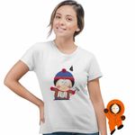 Fashion, accesorii si bijuterii - Femei - Imbracaminte femei - Tricouri si topuri femei - Tricou Femei South Park Stan of the Many Moons, alb, marime 3XL - Infinity.ro