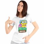 Fashion, accesorii si bijuterii - Femei - Imbracaminte femei - Tricouri si topuri femei - Tricou Femei Bunica Familia Green la Oras Big City, alb, marime S - Infinity.ro
