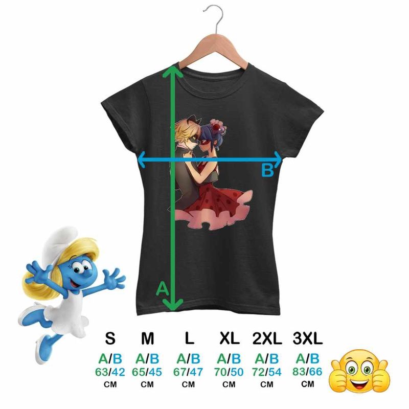 Fashion, accesorii si bijuterii - Femei - Imbracaminte femei - Tricouri si topuri femei - Tricou Femei Miraculos Marinette Adrien Dans, negru, marime XL - Infinity.ro