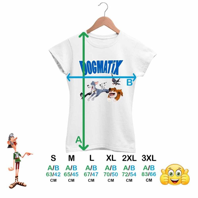 Fashion, accesorii si bijuterii - Femei - Imbracaminte femei - Tricouri si topuri femei - Tricou Femei Dogmatix Dream Team Asterix Obelix, alb, marime 3XL - Infinity.ro