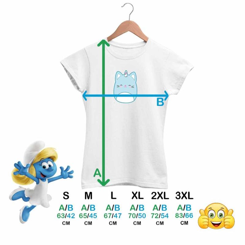 Fashion, accesorii si bijuterii - Femei - Imbracaminte femei - Tricouri si topuri femei - Tricou Femei Squishmallows Unicorn, alb, marime 2XL - Infinity.ro