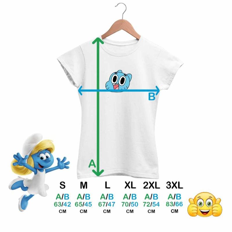 Fashion, accesorii si bijuterii - Femei - Imbracaminte femei - Tricouri si topuri femei - Tricou Femei Gumball Desene Faine, alb, marime L - Infinity.ro