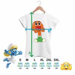Fashion, accesorii si bijuterii - Femei - Imbracaminte femei - Tricouri si topuri femei - Tricou Femei Gumball Darwin Gumbal, alb, marime 2XL - Infinity.ro