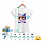 Fashion, accesorii si bijuterii - Femei - Imbracaminte femei - Tricouri si topuri femei - Tricou Femei Ghem Super Pisicute Buddy, alb, marime XL - Infinity.ro