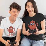 Fashion, accesorii si bijuterii - Femei - Imbracaminte femei - Tricouri si topuri femei - Tricou Femei Ta Ta Sahur Italian Brainrot, alb, marime 3XL - Infinity.ro