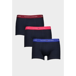 Fashion, accesorii si bijuterii - Barbati - Lenjerie si pijamale barbati - Lenjerie intima barbati - Boxeri cu logo TOMMY HILFIGER- 3 perechi, gri antracit, marimea S - Infinity.ro