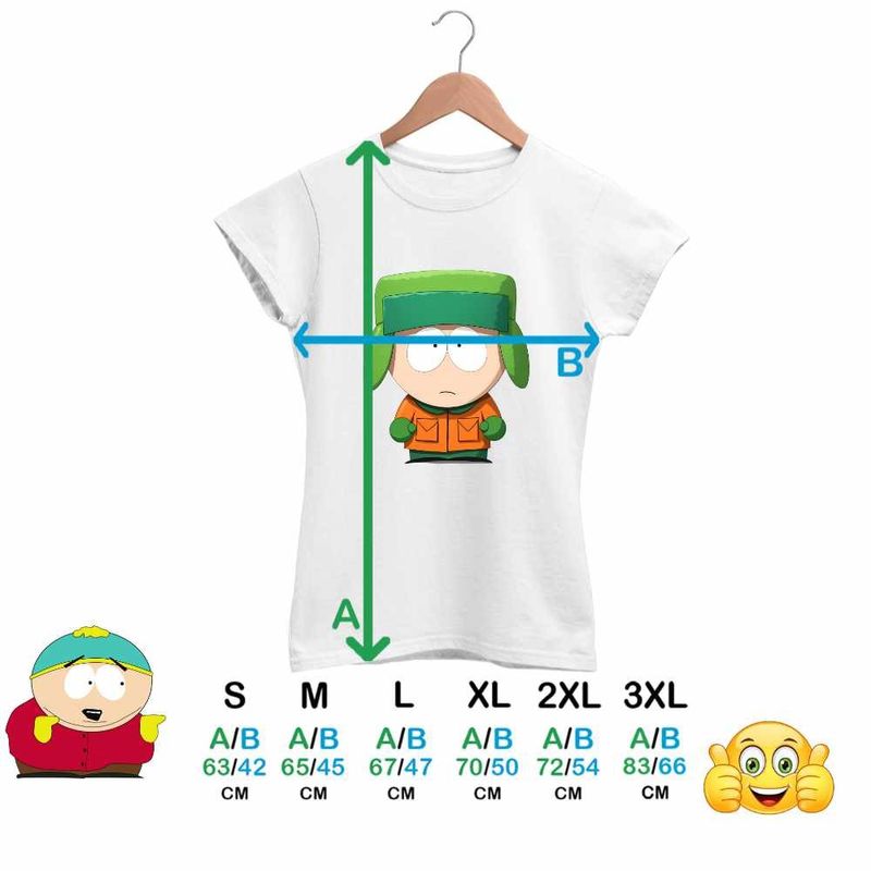 Fashion, accesorii si bijuterii - Femei - Imbracaminte femei - Tricouri si topuri femei - Tricou Femei South Park Kyle Broflovski, alb, marime XL - Infinity.ro