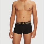 Fashion, accesorii si bijuterii - Barbati - Lenjerie si pijamale barbati - Lenjerie intima barbati - Boxeri barbati, VERSACE, bumbac, alb si negru, 94% bumbac, 6% elastan, marimea S - Infinity.ro