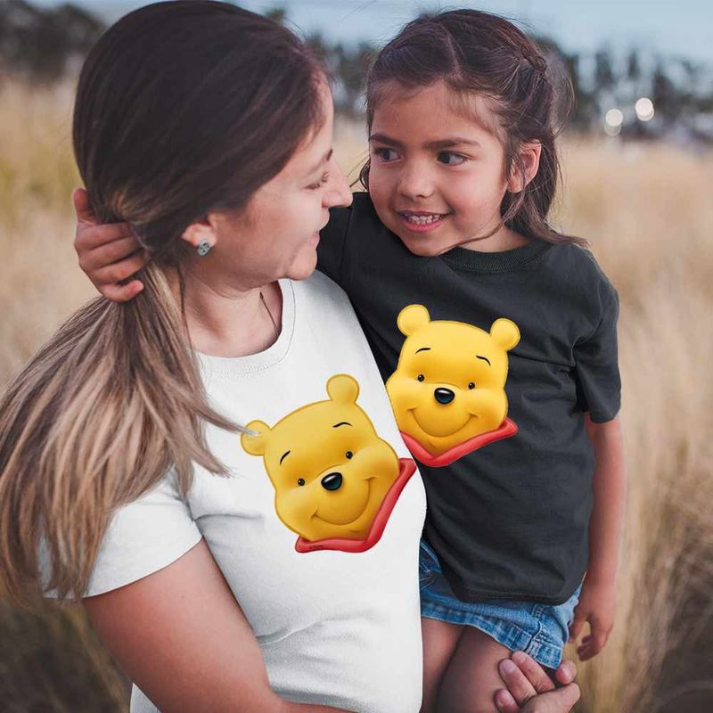 Fashion, accesorii si bijuterii - Femei - Imbracaminte femei - Tricouri si topuri femei - Tricou Femei Winnie the Puh Pooh Cartoon, negru, marime S - Infinity.ro