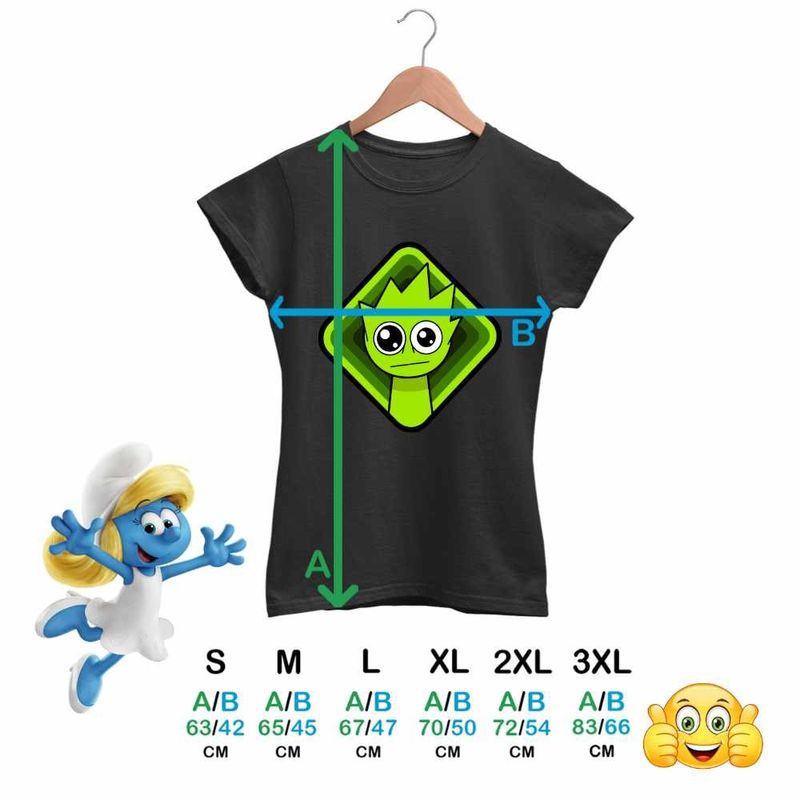 Fashion, accesorii si bijuterii - Femei - Imbracaminte femei - Tricouri si topuri femei - Tricou Femei Sprunki Lime Square Music Game, negru, marime M - Infinity.ro