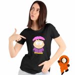 Fashion, accesorii si bijuterii - Femei - Imbracaminte femei - Tricouri si topuri femei - Tricou Femei South Park Wendy Testaburger Stendy, negru, marime 3XL - Infinity.ro