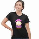 Fashion, accesorii si bijuterii - Femei - Imbracaminte femei - Tricouri si topuri femei - Tricou Femei South Park Wendy Testaburger Stendy, negru, marime 3XL - Infinity.ro