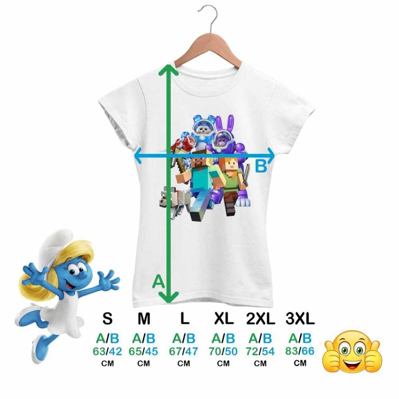 Fashion, accesorii si bijuterii - Femei - Imbracaminte femei - Tricouri si topuri femei - Tricou Femei Minecraft Robogobo, alb, marime S - Infinity.ro