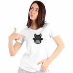 Fashion, accesorii si bijuterii - Femei - Imbracaminte femei - Tricouri si topuri femei - Tricou Femei Squishmallows Liliac, alb, marime S - Infinity.ro