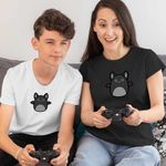 Fashion, accesorii si bijuterii - Femei - Imbracaminte femei - Tricouri si topuri femei - Tricou Femei Squishmallows Liliac, alb, marime S - Infinity.ro