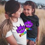 Fashion, accesorii si bijuterii - Femei - Imbracaminte femei - Tricouri si topuri femei - Tricou Femei Sprunki Durple Music Gamer, negru, marime M - Infinity.ro