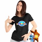 Fashion, accesorii si bijuterii - Femei - Imbracaminte femei - Tricouri si topuri femei - Tricou Femei Robogobo Logo, negru, marime 3XL - Infinity.ro